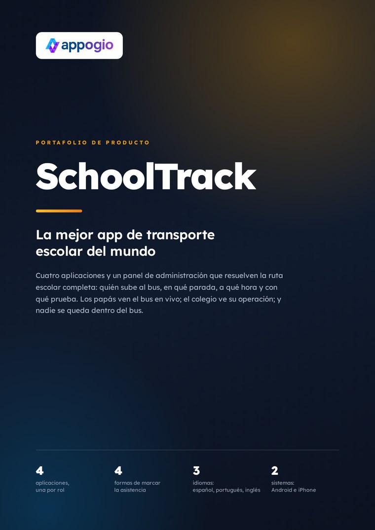 SchoolTrack portfolio cover