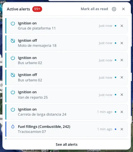 Alerts arrive instantly