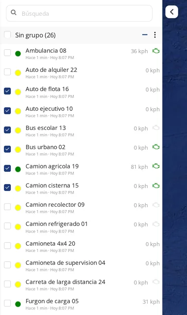 Lo esencial de cada vehículo